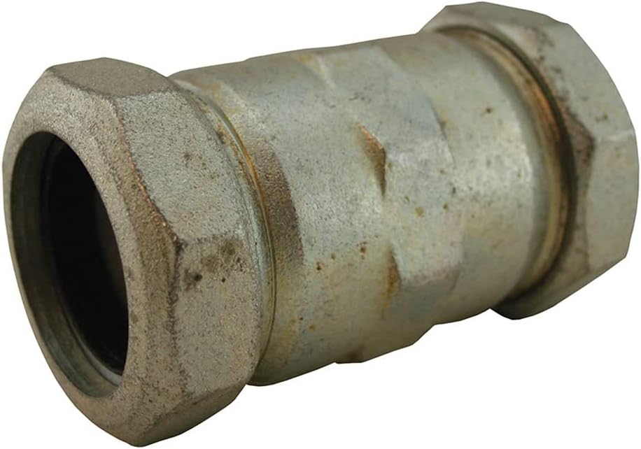 Jones Stephens C11075 Jones Stephens C11075 3/4 Galvanized IPS Long Compression Coupling