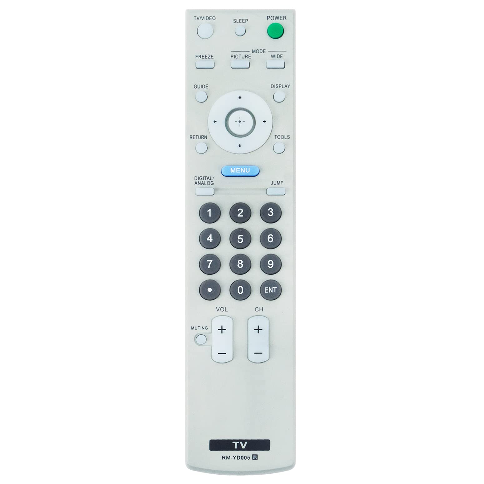 RM-YD005 Replacement Remote Commander fit for Sony TV KDL-23S2010 KDL-46S2000 KDL-40S2000 KDL-32S2000 KDL-26S2000 KDL-32S20L1 KDL-40S20L1 KDL-40S2400 KDL-23S2000 KDL-32S2010 KDL-40S2010 KDL-46S2010