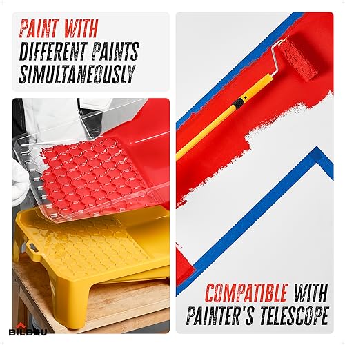 BILBAU Kit Pittura Casa Vassoio Rotolo + Inserto