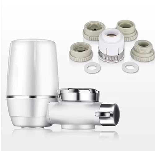 Miniatura 3 de Filtro de agua para fregadero, flujo rápido, sistema de filtración de agua de montaje en grifo de 400 galones para agua del grifo, certificado NSF