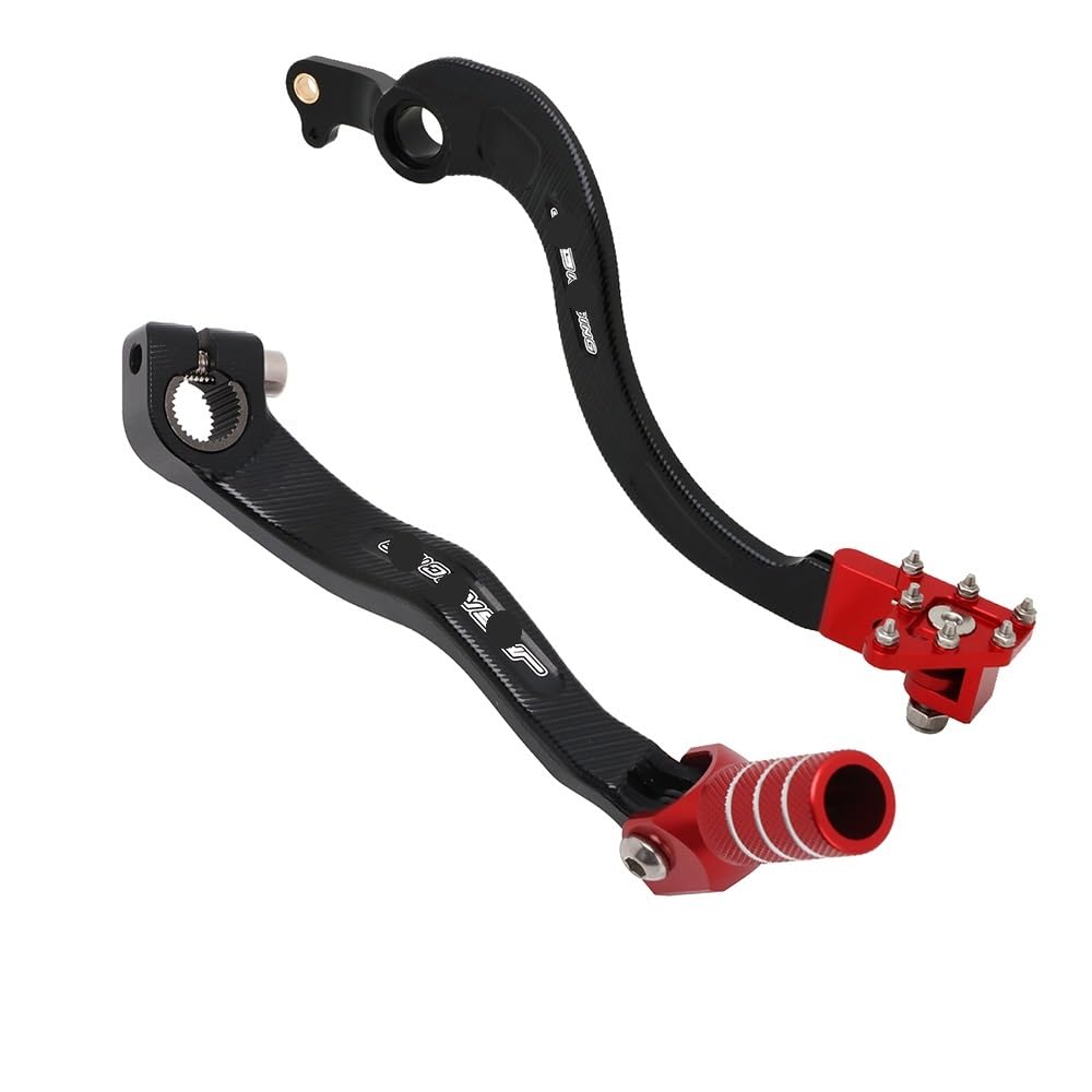 CWDQYNLG Kick Start Crank Motocycle Foldbale Gear Shift Lever Shifter Pedal Brake Control for CRF450R CRF250R 230F 250RX