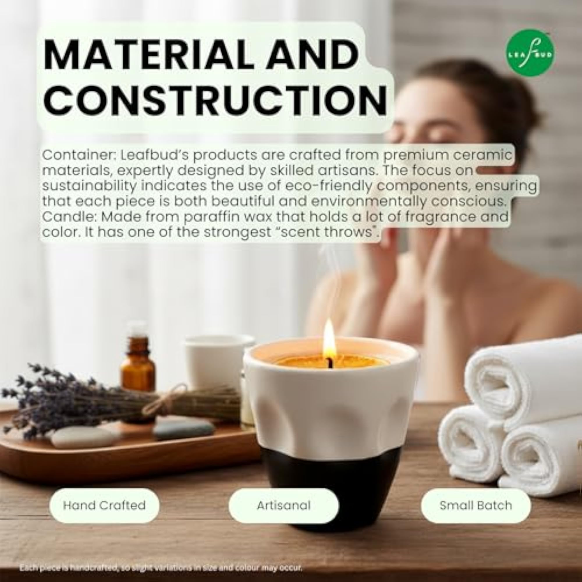 Peach Reverie Perfumed Ceramic Conical Candle