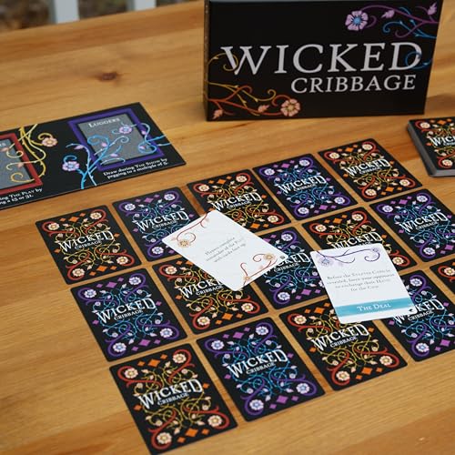 Wicked Cribbage juego de cartas para mayores de 8 años miniatura 2