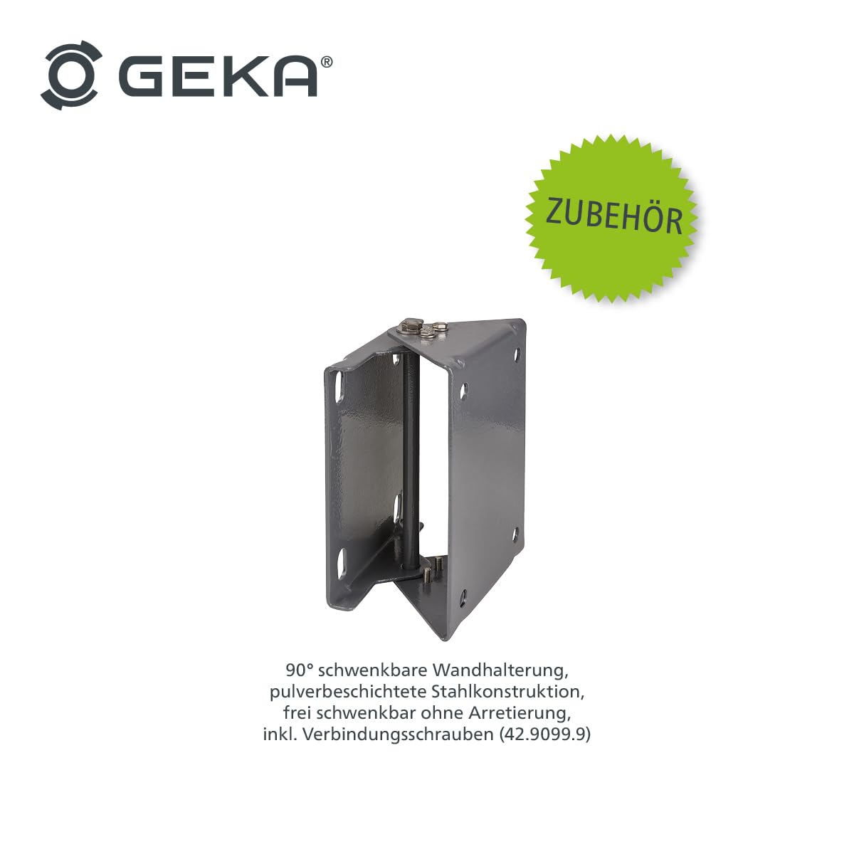 GEKA plus Automatischer Schlauchaufroller PA20SK (robuster Schlauchaufroller, Stahlkonstruktion, autom. Rückzug, schrittweise Arretierung, mit Schlauch 20 m)