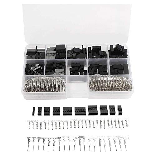 500 Pz Dupont Cavo Maglione Connettore Perno Maschio 2,54 Mm Fai Da Te - Foto 3