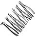 6 Pcs Dental Extracting Forceps 23, 65, 150, 151, Md1, Md3 Lower Upper Full Sets