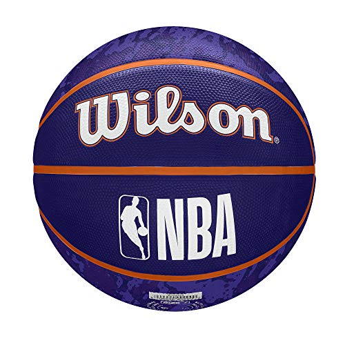 Image of WILSON NBA Team Tiedye Basketball - Size 7-29.5 inch, Phoenix Suns