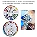 Color Wheel Color Mix, Chart Pigment Mix Color for Permanent Eyebrow Lip Tattoo, Hardboard Accessory
