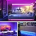 ZHT 32.8ft 10m LED Strip Lights, Waterproof WiFi LED Lights Strip with 300 LEDs SMD 5050 RGB Rope Lights, Sync to Music, 24 Key Remote Control and Work with Alexa/Google Home Kitchen Party