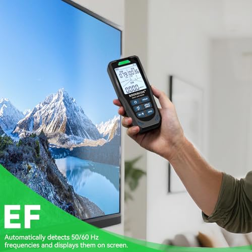 Image of RDINSCOS EMF Detector,Detects All 3 Types of Electromagnetic Radiation | EMF Meter for 5G, WiFi and Smart Meters, EMF Reader for Ghost Hunting