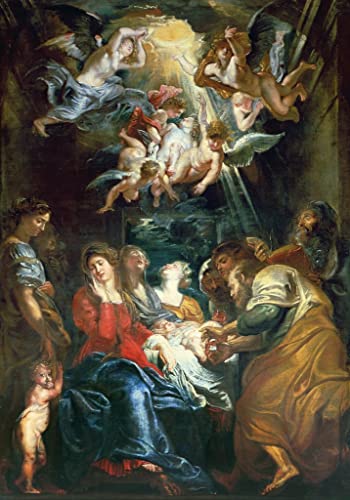 Impression d'Art la Circoncision de Rubens | Toile Haute Définition pour Décoration Murale