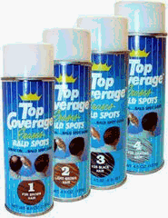 Top Coverage Bald Spots Eraser Spray #3 Black (4.5 oz.)