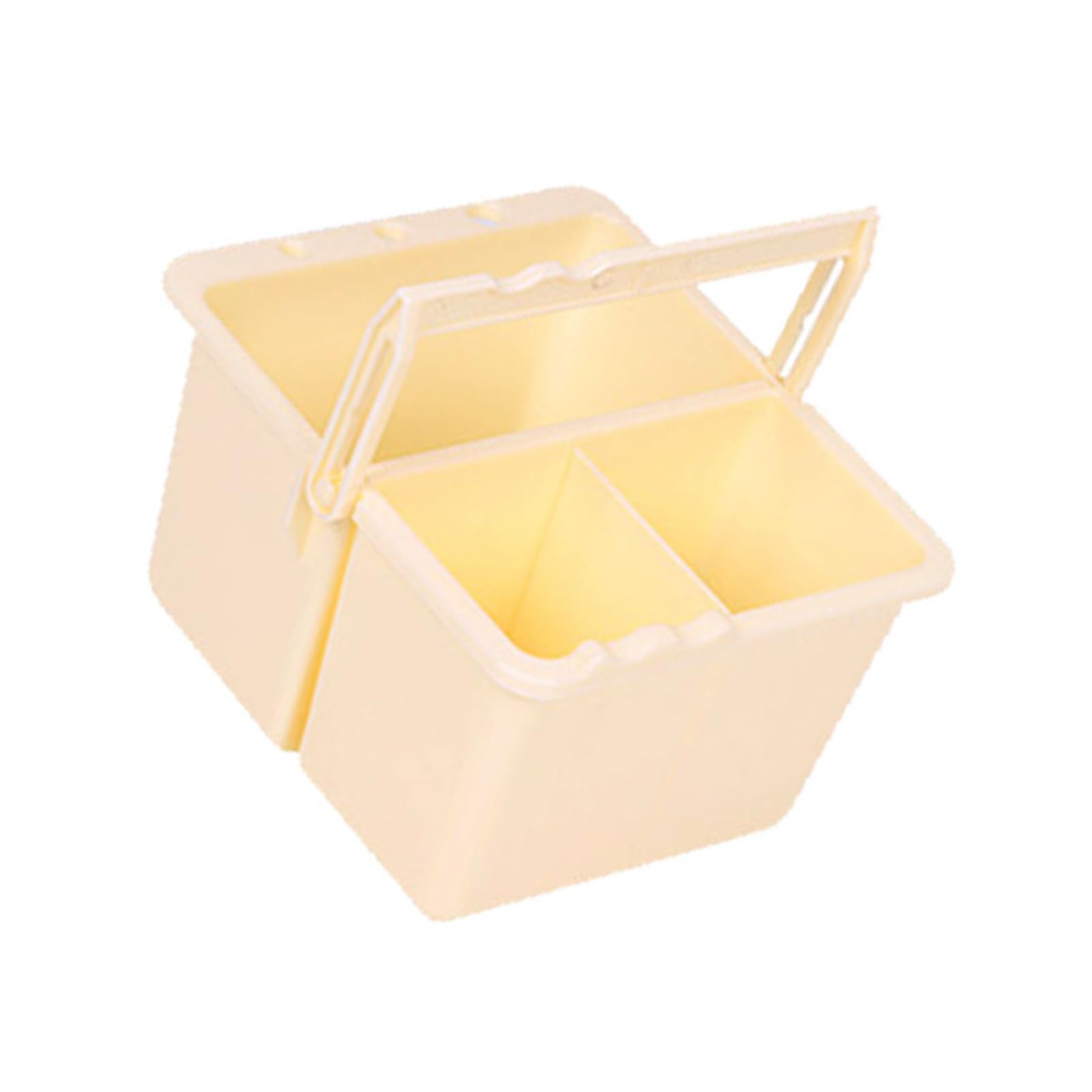 Montesy Portable Brush Washing Bucket Artist Brush Washer Paint Brush Cleaner with Handle Paint Brush Washer for Painting