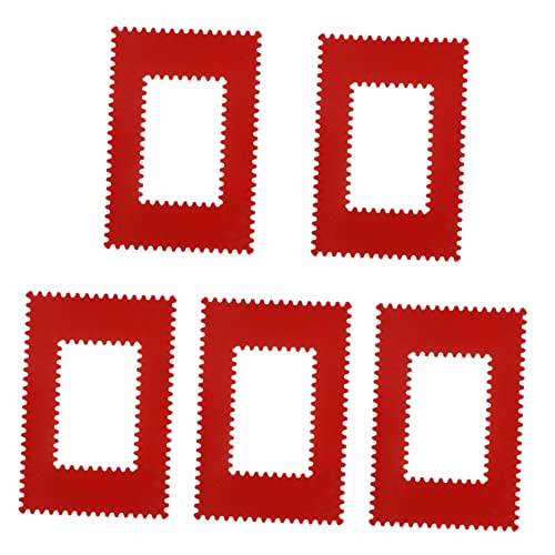 Ciieeo 5 Pcs Wavy Magnetic Picture Frame Creative Photo Holder for Home Decor Soft Design for Displaying Cherished Memories