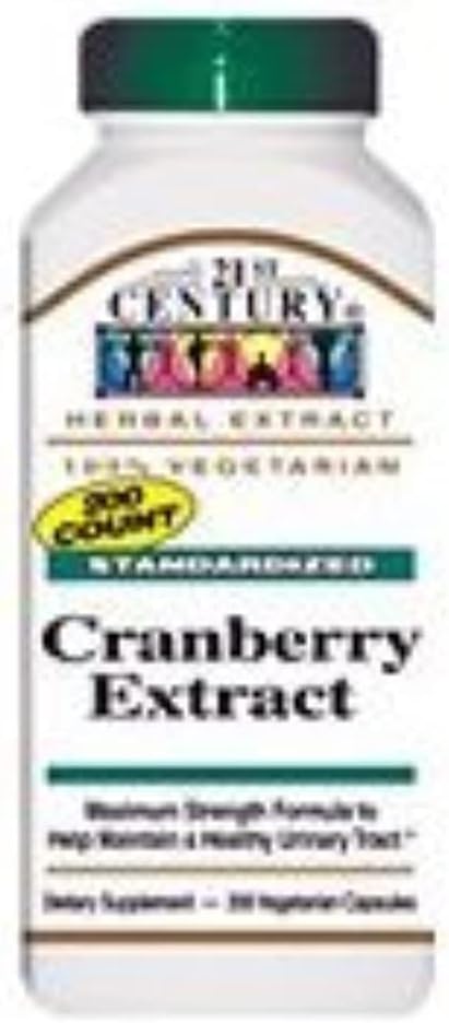 Cranberry Extract, Standardized, 200 Vegetarian Capsules by ROYALISTA. RON