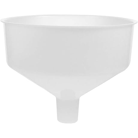 DOITOOL Large Funnel Kitchen Wide Mouth Plastic Funnels Liquid Transferring