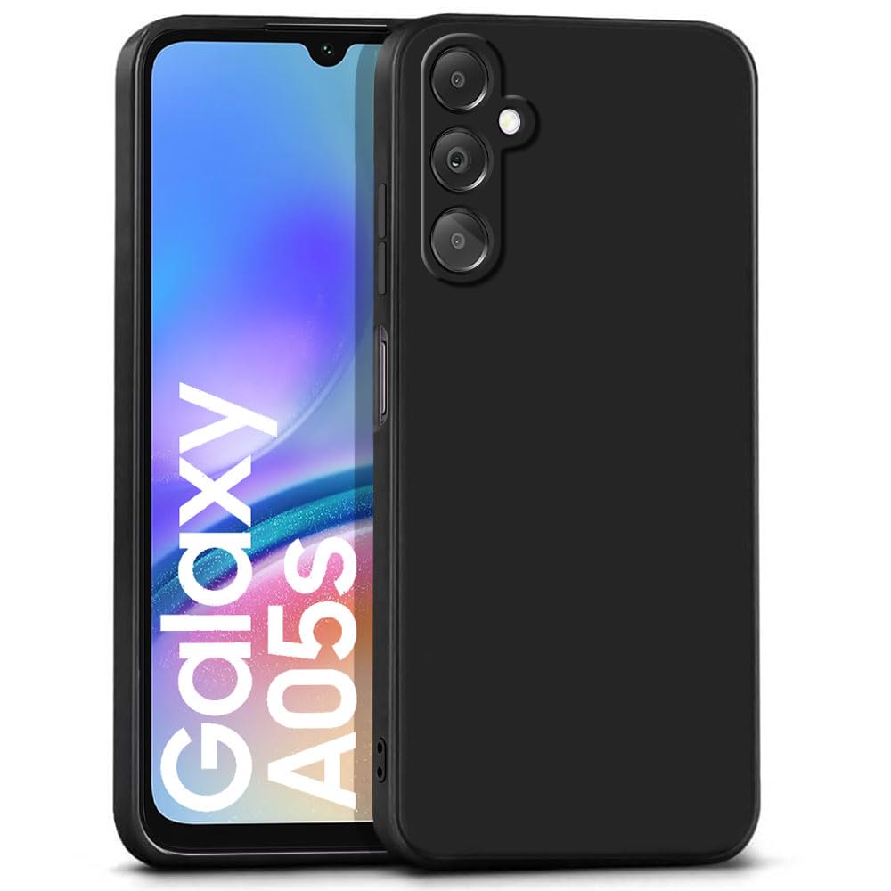 WOW IMAGINE Back Cover for Samsung Galaxy A05S 5G | Galaxy M14 4G | Ultra Slim Soft Rubberised Case | Inner Velvet Fabric Lining | Matte Silicone Flexible Mobile Case | Camera Protection - Black (B0CM3BXK49) Amazon Price History, Amazon Price Tracker