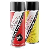 Nach der Lackierung mit Basislack muss die gesamte Fläche mit MOTIONCOLORS Klarlack versiegelt werden.