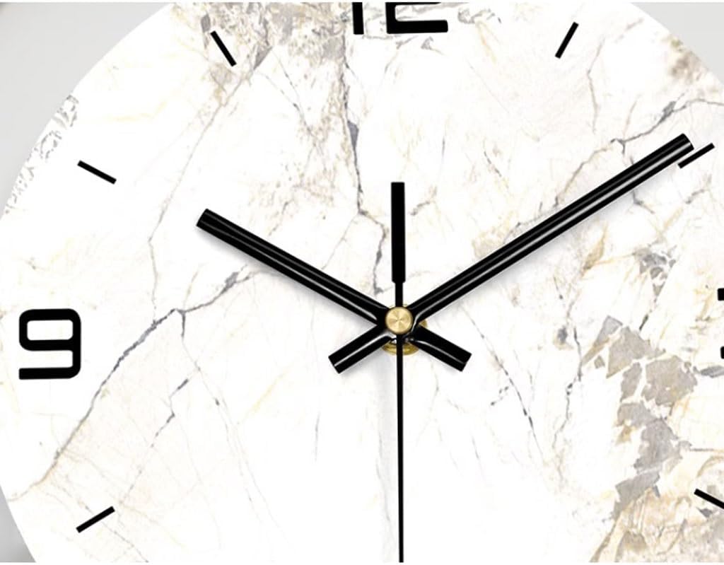 Wall Clock Simple Light Luxury Wall Clock Living Room Home Art Creative Restaurant Clock Atmospheric Clock Wall Hanging Clock for Wall(Medium)