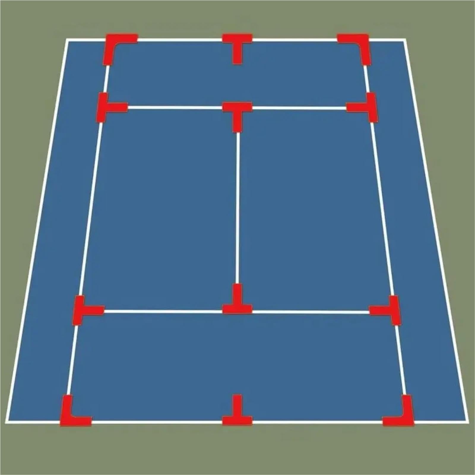 Marcador De Cancha Deportiva De Pickleball