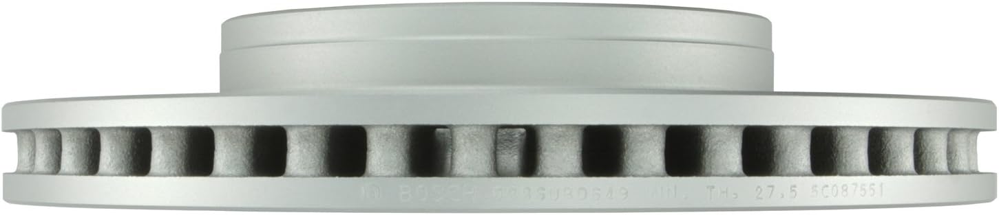 BOSCH 25010655 QuietCast Premium Disc Brake Rotor - Compatible with Select Buick Rainier; Chevrolet Trailblazer; GMC Envoy; FRONT - Single