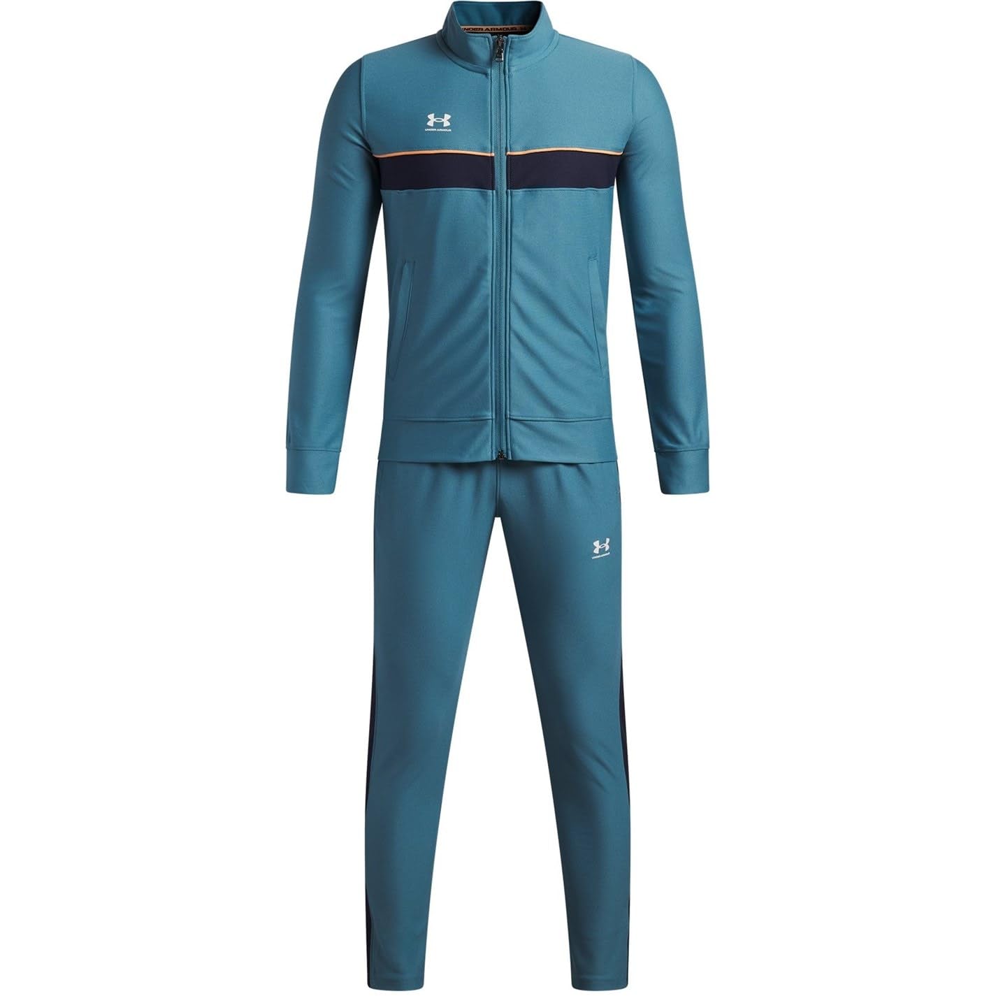 Under Armour Boys Kids' Tracksuit - Blue/White - 7-8 (S)
