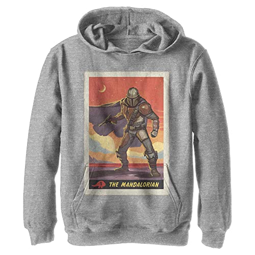 Sweat à capuche Star Wars Mandalorian garçon aux finitions graphiques premium