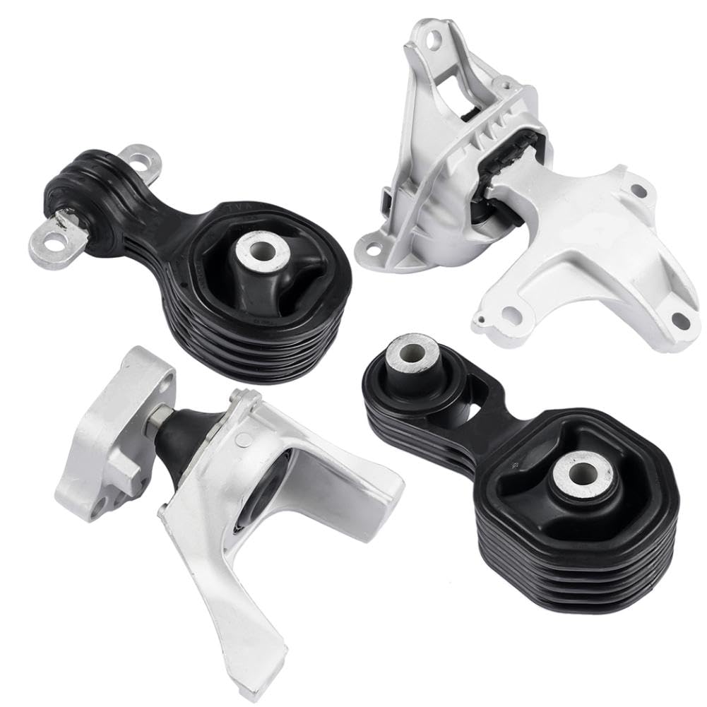 Zdcvfmhqb Onecolor Engine Motor And Trans Mount Set Compatible With 2018-2022 Accord 1.5T Turbo Auto Cvt 50850-Tva-A11