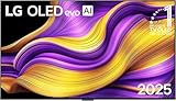 LG OLED evo AI G5 TV 55 pollici, Smart TV 4K, Staffa a muro inclusa, Processore α11 Gen2, Brightness Booster Ultimate, webOS con AI, Dolby Vision e Atmos, VRR e GSYNC 4K@165Hz, OLED55G55LW 2025