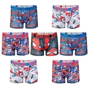 Spiderman Ropa interior exclusiva de superhéroes para niños pequeños con Iron Man, Hulk y más 2/3t & 4t