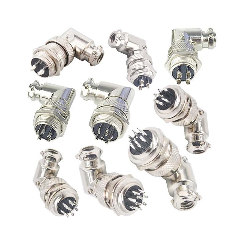 ヨウページ GX16 Right Angled Aviation Connector - Renhotec Pro