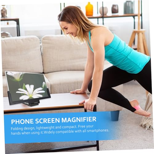 Amplificador de pantalla plegable contra fatiga visual lupa de telefono 7
