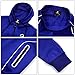 R RAMBLER 1985 fashion sweatsuit set mens tracksuit hoodie outfits Active full zip track jogging suits outdoor workwear sportswear(royal blue,L)