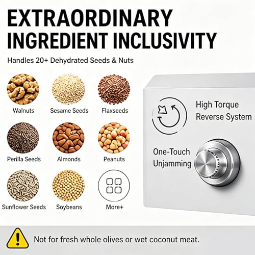 Extractor de aceite para cacahuetes libre de aditivos 7
