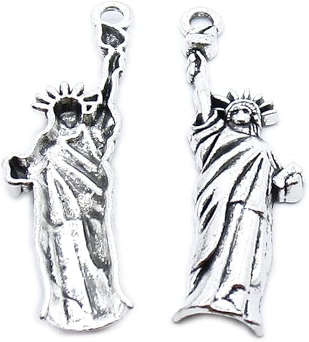 Miniatura 1 de Abalorios chapados en plata envejecida CB5R9F para hacer joyas al por mayor