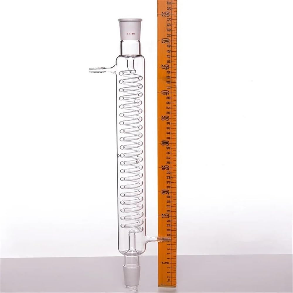 Sprzęt i materiały laboratoryjne Uszczelka skraplacza 14/20 19/22 24/40 29/42 Długość efektywna 120 mm-500 mm Szkło borokrzemowe C14