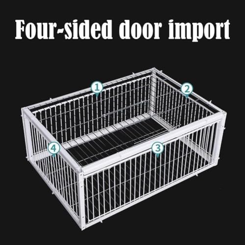 Cage à oiseaux portable à assembler pour vos sorties nature et élevage - 6