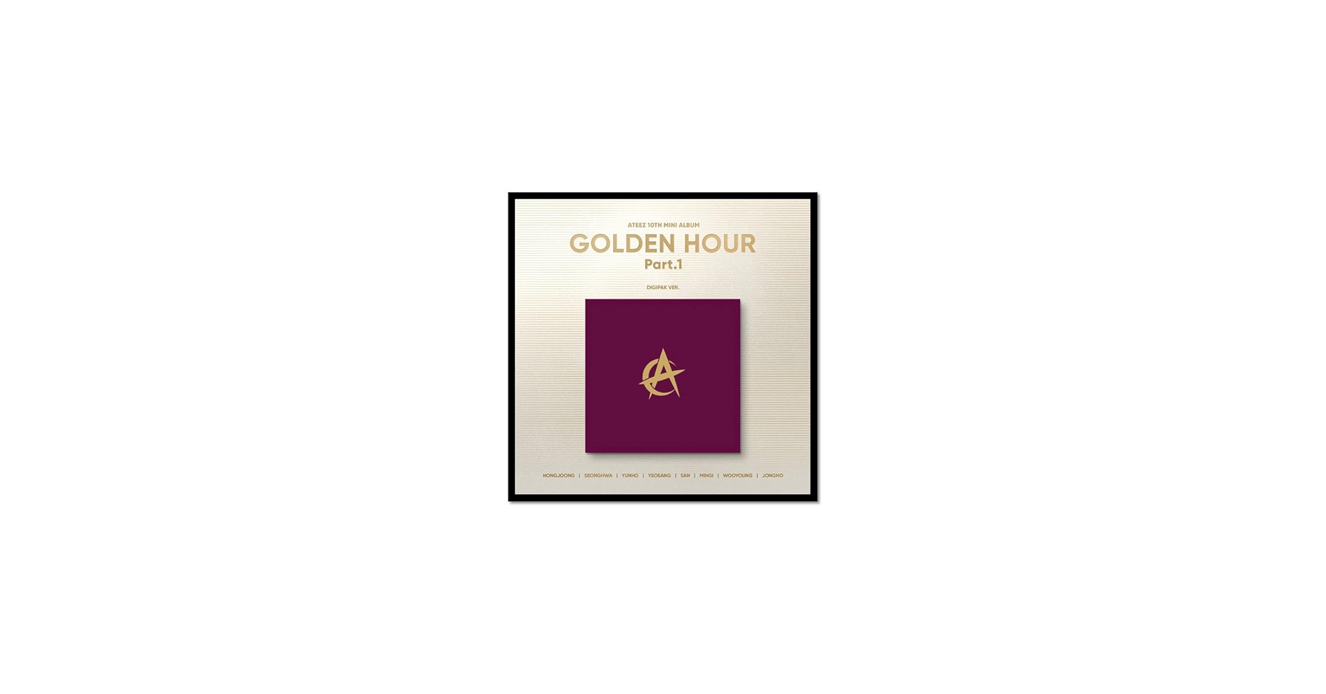 ATEEZ GOLDEN HOUR HMV デジパック CDセット ソンファ① ATEEZ GOLDEN HOUR HMV デジパック CDセット ソンファ① - メルカリ