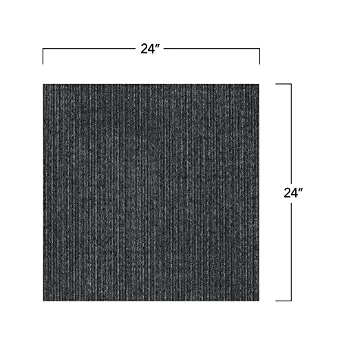 Image of Mohawk Advance 24 inch x 24 inch Berber (Loop pile), 0.09 inch Pile Height, Carpet Tile, PET Fiber, Inside Scoop Color, (24 Tiles), (96 sqft /carton)