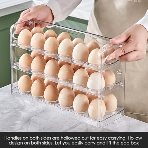 Solución de almacenamiento de huevos para cocina sin perder espacio 3