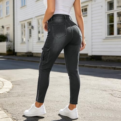 Pantalones vaqueros de cintura alta elásticos que esculpen la figura con máxima comodidad 7