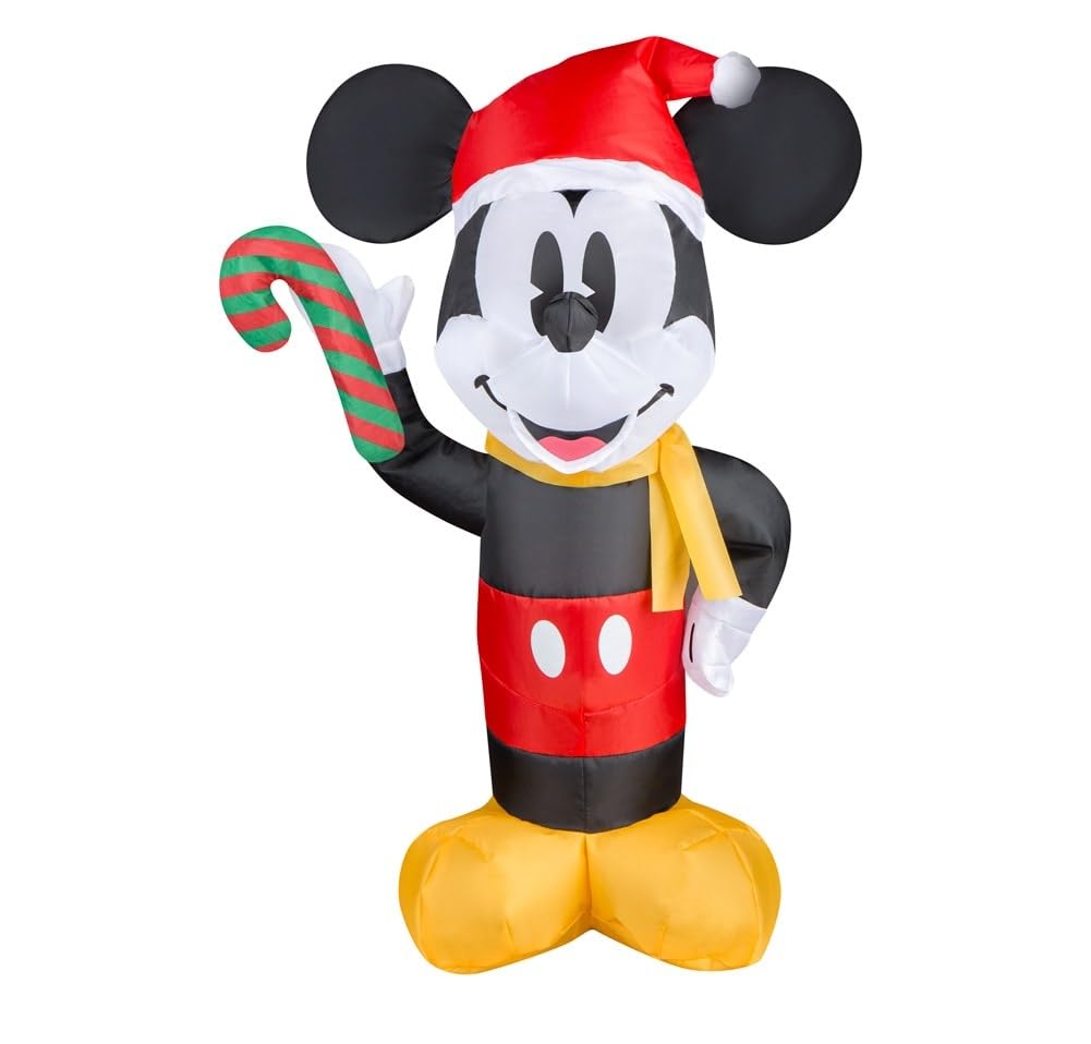 ★ エアー バルーン 電飾 人形 ミッキーマウス サンタ クリスマス Xmas Amazon.com: Disney Magic Holiday Mickey Mouse Airdorable 22-inch