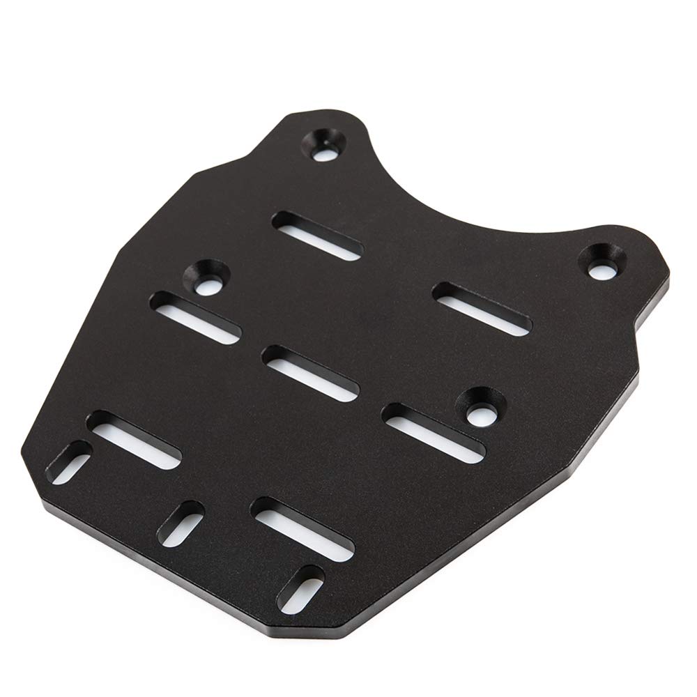 Porte-Bagages arrière pour moto Porte-bagages pour moto en alliage d'aluminium CNC Support de porte-bagages PCX 125 150 2014 2019 (Noir)