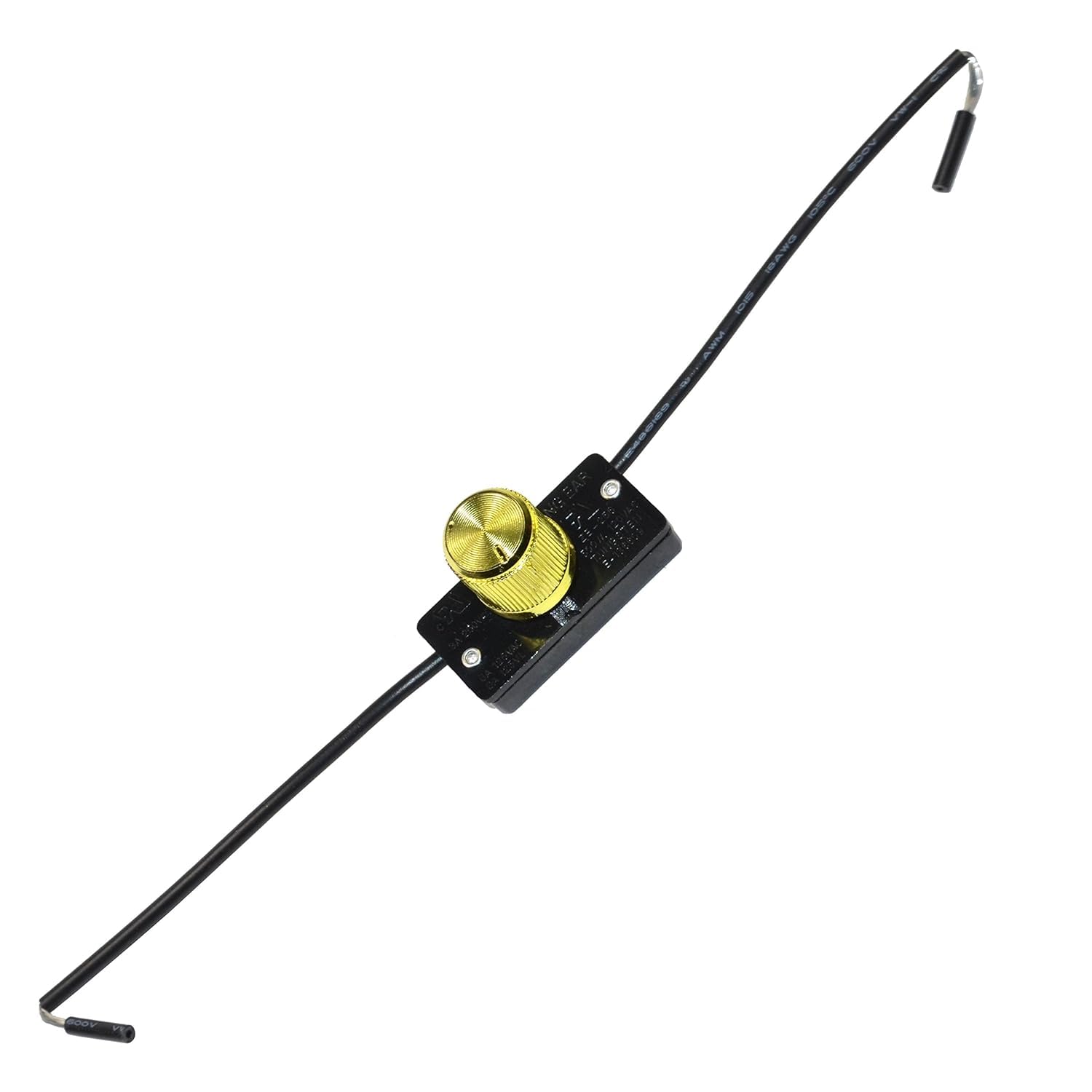 HQRP Hi-Lo-Off Dimmer Halogen Tungsten Lamp Light Switch +