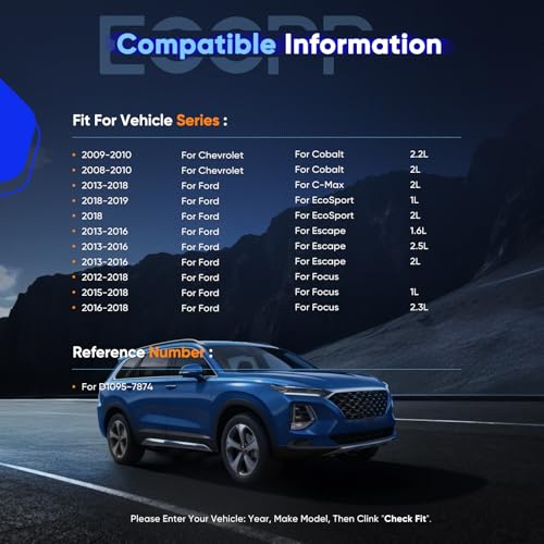 Image of ECCPP Rear Brake Pads 4pcs Ceramic Disc Brake Pad Set For Ford For Focus | Fit For Ford,For Mazda,For Jaguar,For Volvo,For Saab,For Chevrolet,For Saturn For Pontiac;D1095