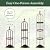 Evergreen 5 ft Garden Trellis for Climbing Plants Vines, Jasmine & Flowers, Rustproof Metal Obelisk Trellises, Outdoor & Indoor Plant Support for Potted Planters (Bronze)