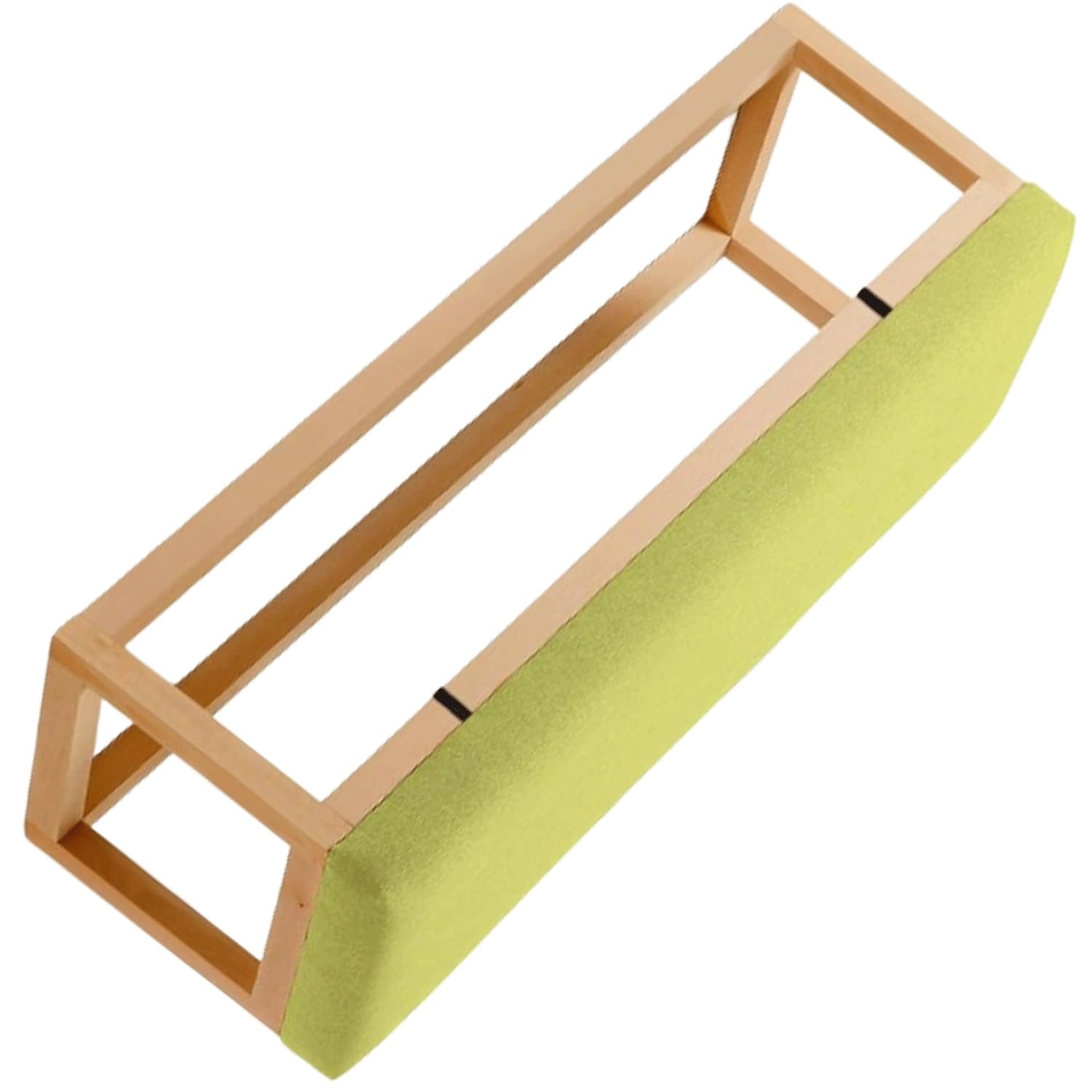 Outdoor/Indoor Bench Cushion Seat Pad 2/3 seater Furniture Cushion High Density Memory Foam Linen Washable Non-Slip Bench Pad for Shoe Bench Rack Window Garden Thickened Bench Seat Cushion(R10,130x55x — image 1