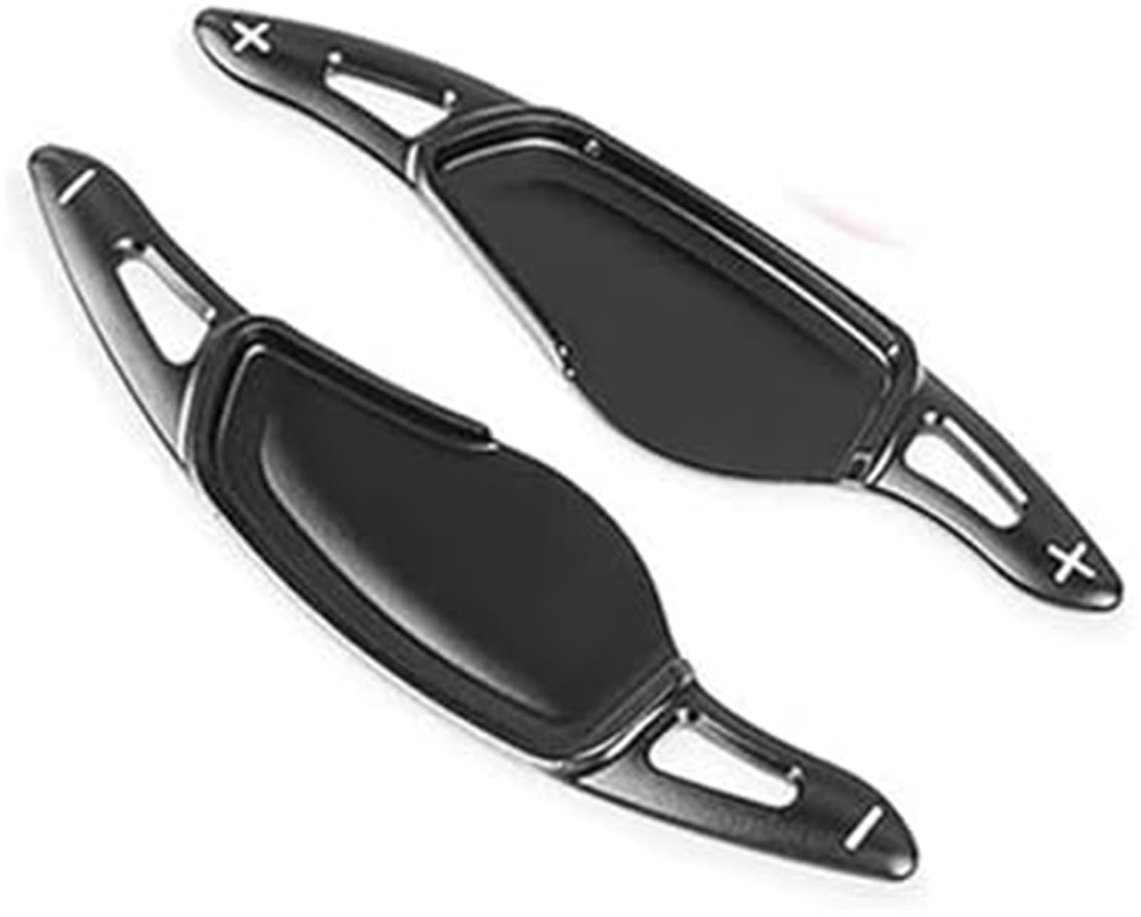 Huvnexa Black For Bmw X3 G01 2018 X4 G02 Car Shift Paddles Paddle Shifter Cover Steering Wheel Extension Steering Wheel Shift Paddle(Black)