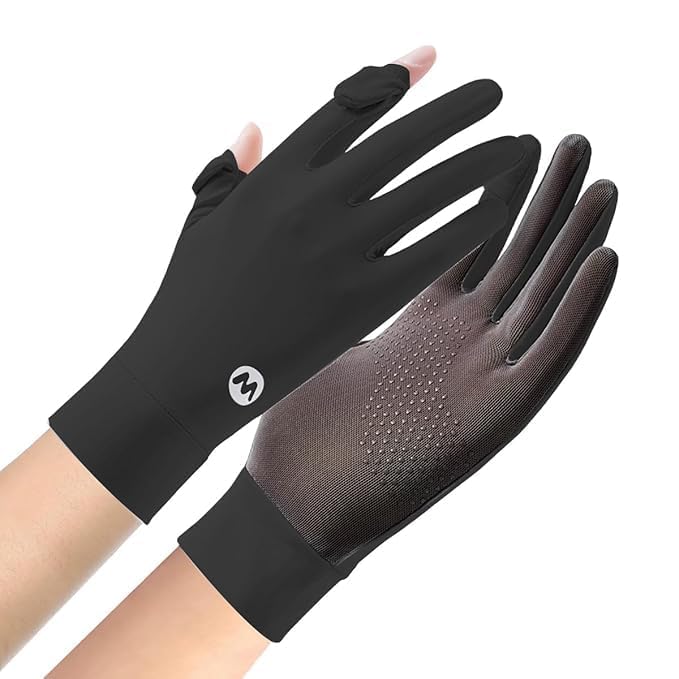 HARBAX SOAP Women's Silk UV Sun Protection Glove Hand Gloves for Sun Protection, Gloves for Women Bike, UPF 50+ UV Protect... - Review, Price and Buying Guide