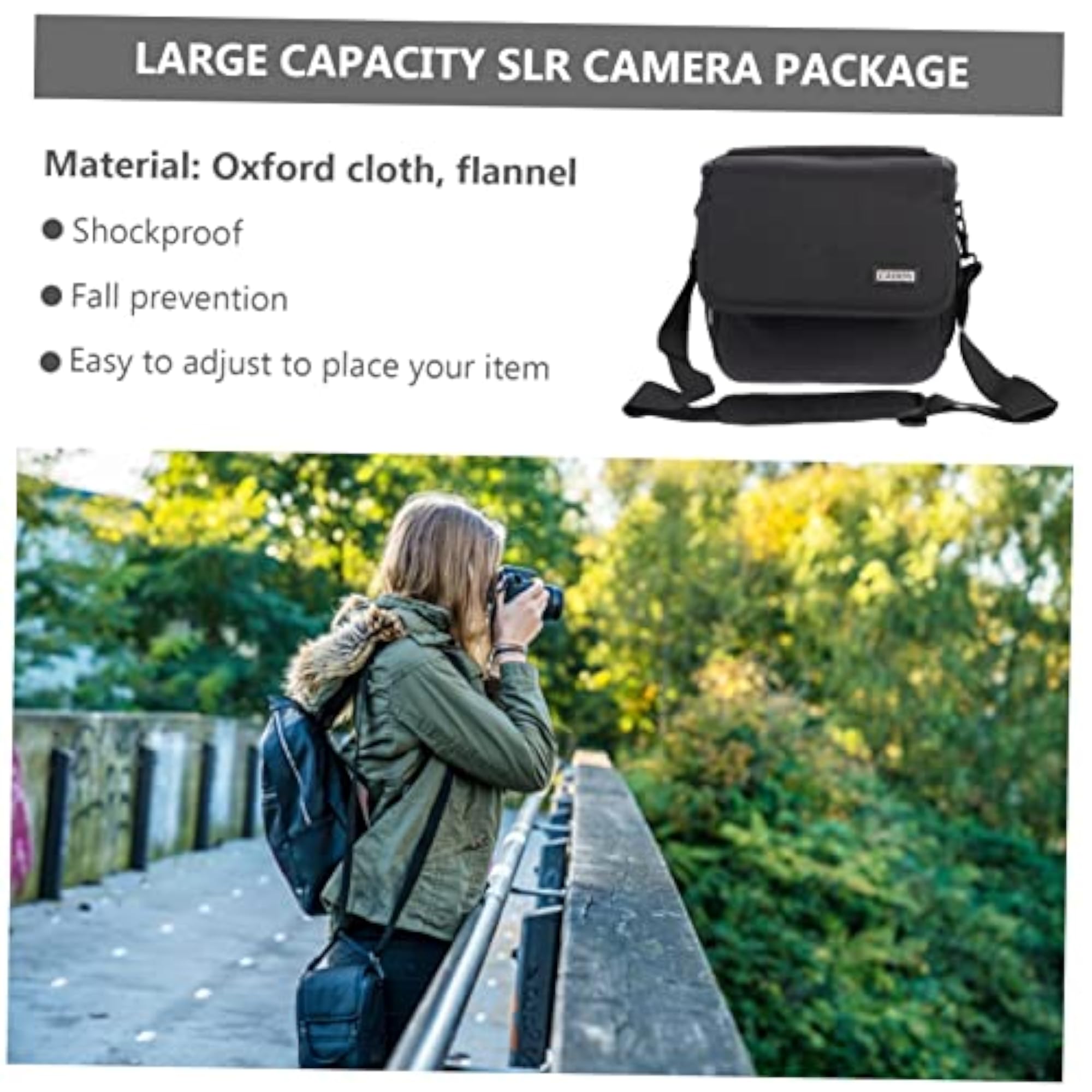 Large Portable Travel Camera Bag